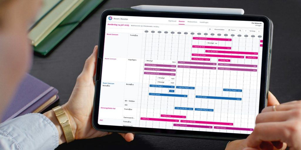 Afbeelding Van tijdrovende spreadsheets naar alles-in-één rooster-app voor Rozet