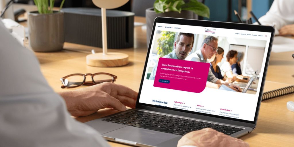 Afbeelding Een heldere website voor het Nederlands Compliance Instituut